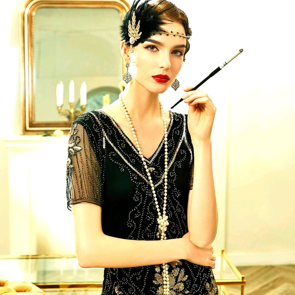 Roaring 20's Imitation 59" Strand Pearls